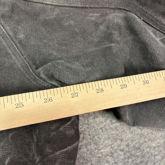 VTG Carhartt J03 Black Thermal Lined Traditional Duck Active Jacket Sz 2XL Logo - Picture 11 of 11